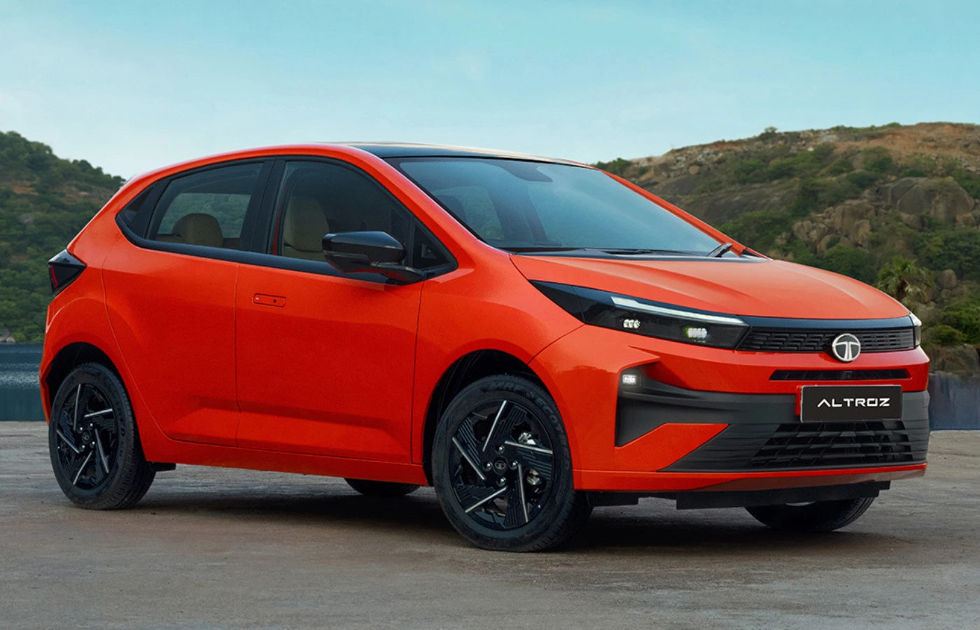 The Tata Altroz EV is still under development. Featured Image